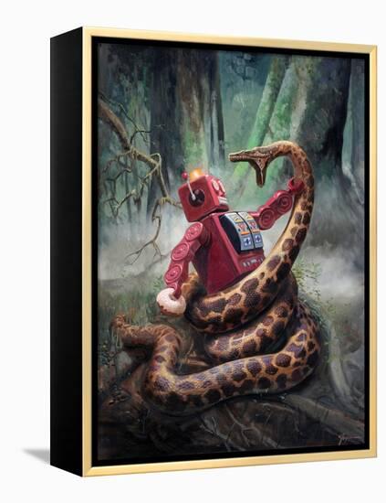 Snakefight-Eric Joyner-Framed Premier Image Canvas