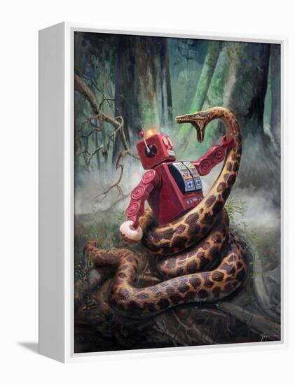 Snakefight-Eric Joyner-Framed Premier Image Canvas