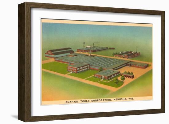 Snap-On Tool Factory, Kenosha, Wisconsin-null-Framed Art Print