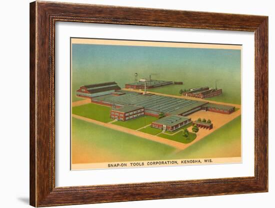 Snap-On Tool Factory, Kenosha, Wisconsin-null-Framed Art Print