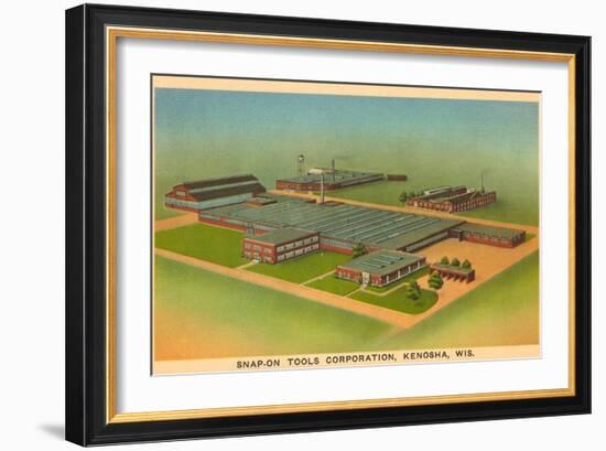 Snap-On Tool Factory, Kenosha, Wisconsin-null-Framed Art Print