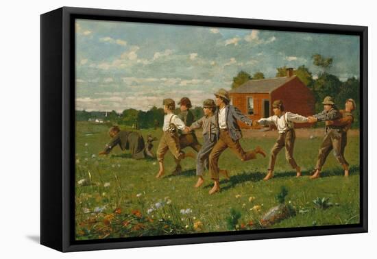 Snap the Whip, 1872-Winslow Homer-Framed Premier Image Canvas