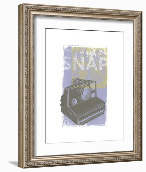 Snap-John W^ Golden-Framed Art Print