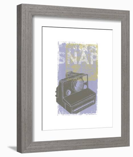 Snap-John W^ Golden-Framed Art Print