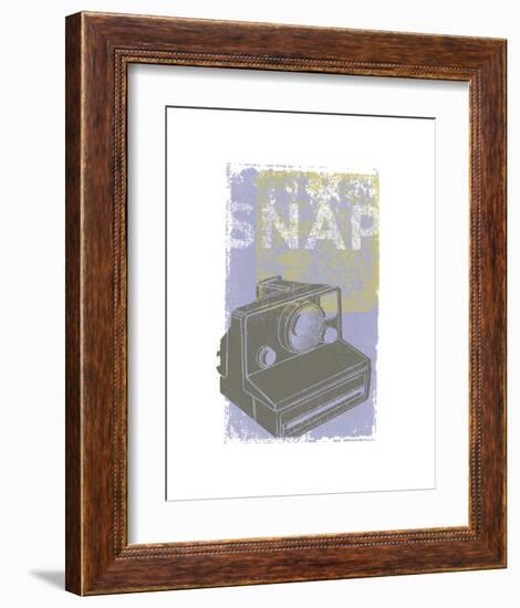 Snap-John W^ Golden-Framed Art Print