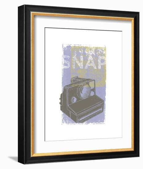 Snap-John W^ Golden-Framed Art Print