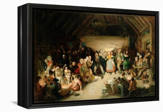 Snapp Apple Night-Daniel Maclise-Framed Premier Image Canvas