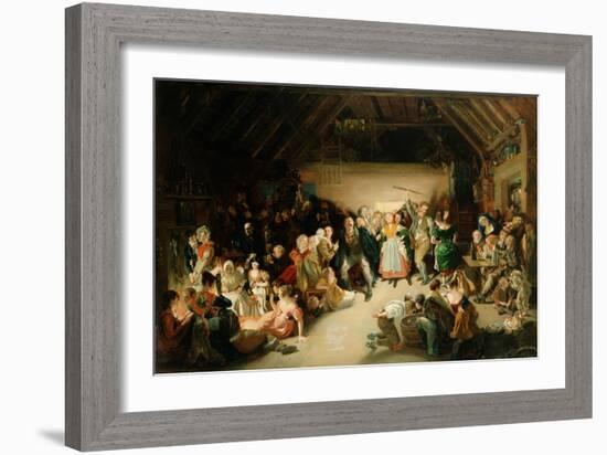 Snapp Apple Night-Daniel Maclise-Framed Giclee Print