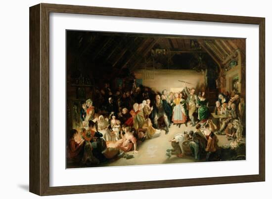 Snapp Apple Night-Daniel Maclise-Framed Giclee Print