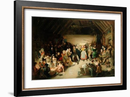 Snapp Apple Night-Daniel Maclise-Framed Giclee Print