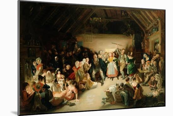 Snapp Apple Night-Daniel Maclise-Mounted Giclee Print