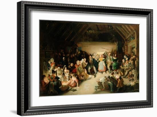 Snapp Apple Night-Daniel Maclise-Framed Giclee Print