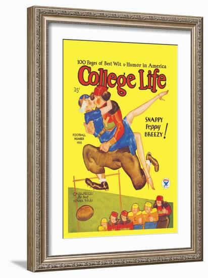 Snappy Peppy Breezy!-null-Framed Art Print