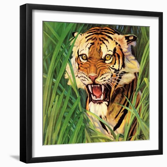 "Snarling Tiger," April 19, 1941-Emmett Watson-Framed Giclee Print