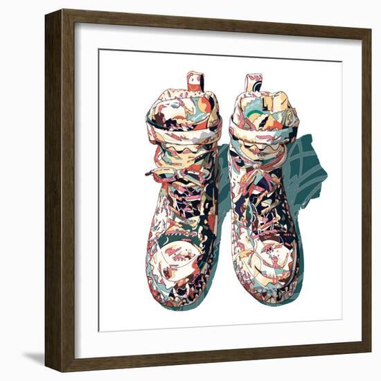 Sneaker-HR-FM-Framed Premium Giclee Print