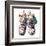 Sneaker-HR-FM-Framed Art Print