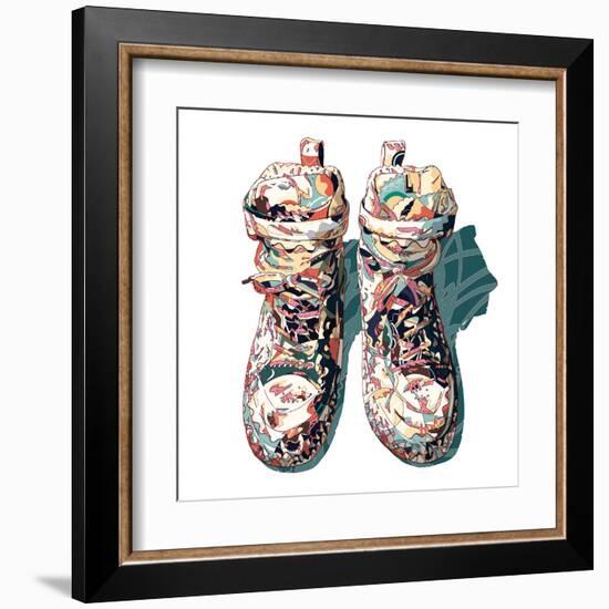 Sneaker-HR-FM-Framed Art Print