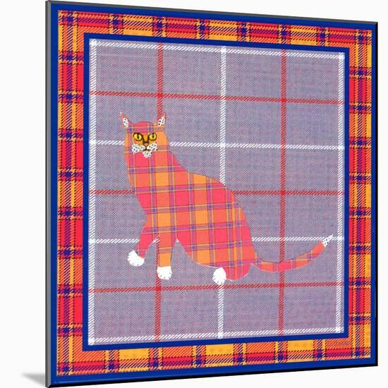 Sneakers Plaid Pattern-David Sheskin-Mounted Giclee Print