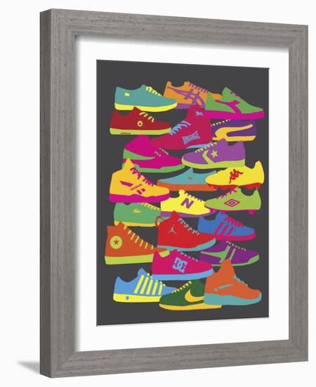 Sneakers-Yoni Alter-Framed Giclee Print