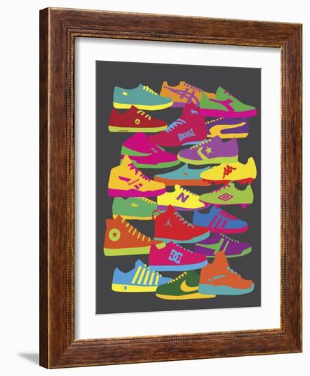 Sneakers-Yoni Alter-Framed Giclee Print