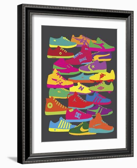 Sneakers-Yoni Alter-Framed Giclee Print