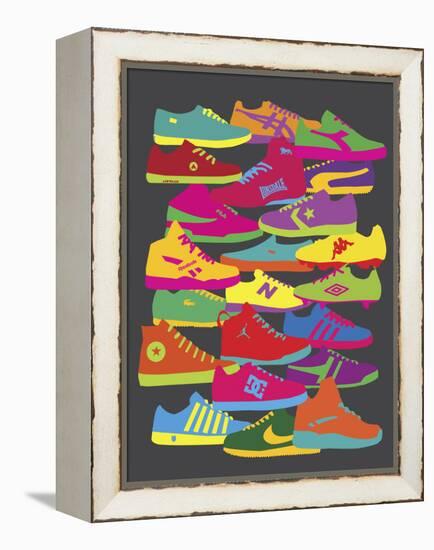 Sneakers-Yoni Alter-Framed Premier Image Canvas