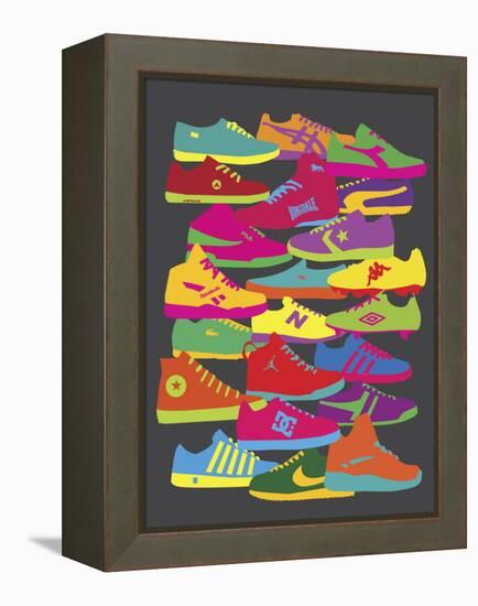 Sneakers-Yoni Alter-Framed Premier Image Canvas