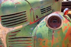 Close up Shot of Old Rustic Truck-SNEHITDESIGN-Photographic Print