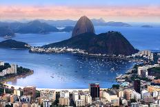 Panoramic View Of Rio De Janeiro, Brazil Landscape-SNEHITDESIGN-Photographic Print