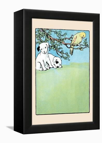 Snip And Snap And Polly Parrot-Julia Dyar Hardy-Framed Stretched Canvas