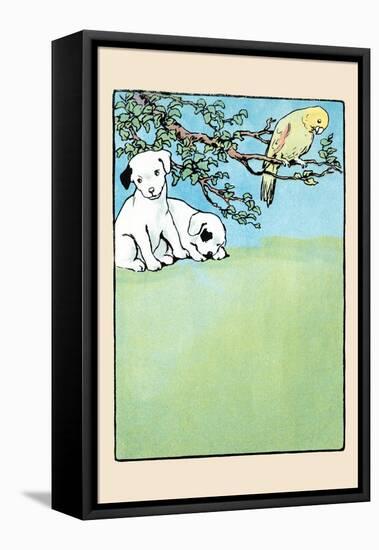 Snip And Snap And Polly Parrot-Julia Dyar Hardy-Framed Stretched Canvas