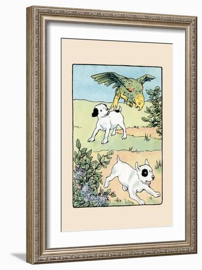 Snip And Snap And Polly Play-Julia Dyar Hardy-Framed Art Print