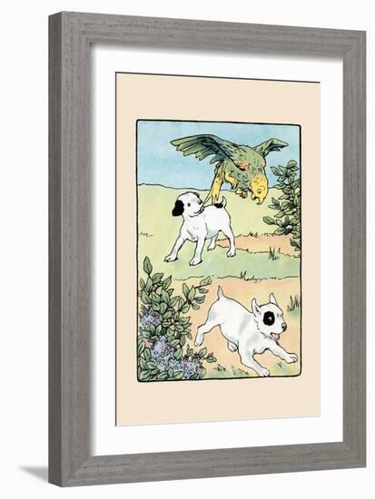 Snip And Snap And Polly Play-Julia Dyar Hardy-Framed Art Print