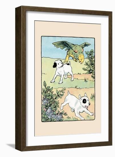 Snip And Snap And Polly Play-Julia Dyar Hardy-Framed Art Print