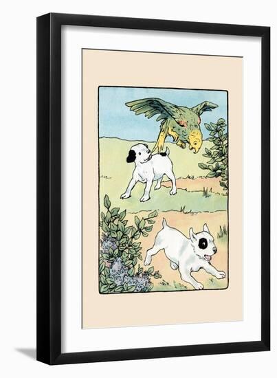 Snip And Snap And Polly Play-Julia Dyar Hardy-Framed Art Print