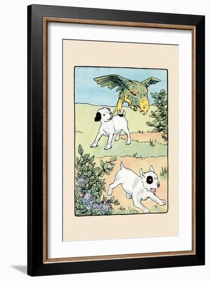Snip And Snap And Polly Play-Julia Dyar Hardy-Framed Art Print