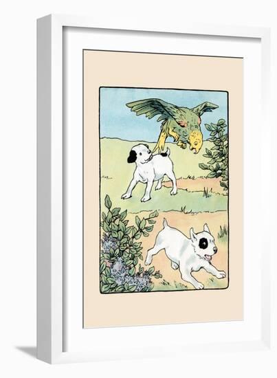 Snip And Snap And Polly Play-Julia Dyar Hardy-Framed Art Print