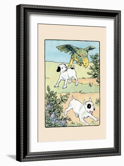 Snip And Snap And Polly Play-Julia Dyar Hardy-Framed Art Print