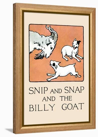 Snip And Snap And the Billy Goat-Julia Dyar Hardy-Framed Stretched Canvas