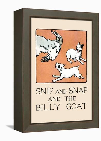 Snip And Snap And the Billy Goat-Julia Dyar Hardy-Framed Stretched Canvas