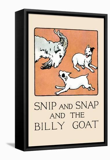 Snip And Snap And the Billy Goat-Julia Dyar Hardy-Framed Stretched Canvas