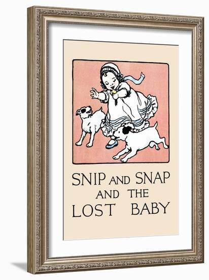 Snip And Snap And the Lost Baby-Julia Dyar Hardy-Framed Art Print