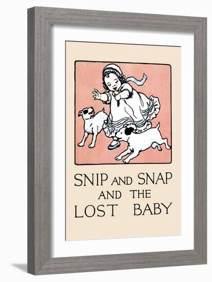 Snip And Snap And the Lost Baby-Julia Dyar Hardy-Framed Art Print