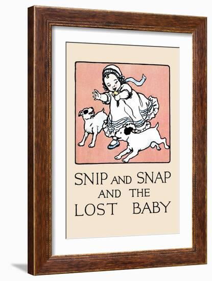 Snip And Snap And the Lost Baby-Julia Dyar Hardy-Framed Art Print