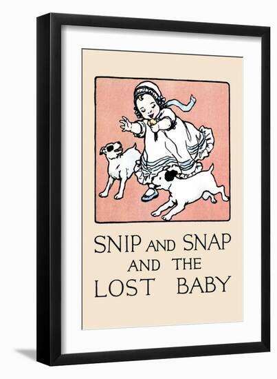 Snip And Snap And the Lost Baby-Julia Dyar Hardy-Framed Art Print