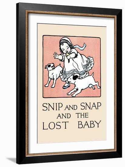 Snip And Snap And the Lost Baby-Julia Dyar Hardy-Framed Art Print