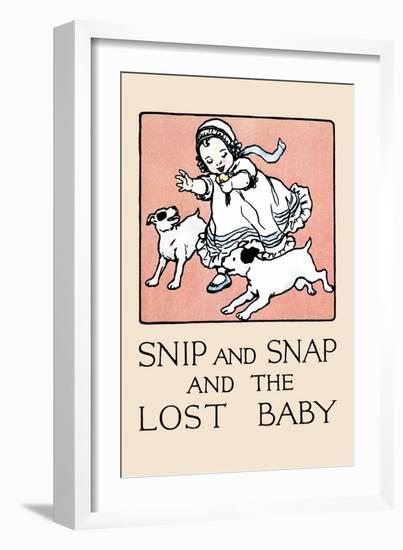 Snip And Snap And the Lost Baby-Julia Dyar Hardy-Framed Art Print