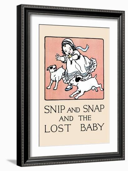 Snip And Snap And the Lost Baby-Julia Dyar Hardy-Framed Art Print