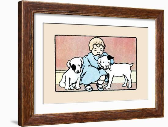 Snip And Snap And the Lost Baby-Julia Dyar Hardy-Framed Art Print