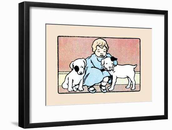 Snip And Snap And the Lost Baby-Julia Dyar Hardy-Framed Art Print